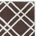 thumbnail image 5 of SAFAVIEH Cambridge Judy Geometric Wool Area Rug, Dark Brown/Ivory, 5' x 8', 5 of 5