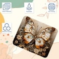 thumbnail image 3 of Butterfly Square Gaming Mouse Pad, 8.3x9.8 Inch Non-Slip Rubber Bottom Printed Mousepad for Office and Gaming, 3 of 6