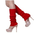 thumbnail image 2 of Mart Womens Leg Warmers Leg Warmer Dance Sports Lady Adult Leg Sets Pile Of Socks Autumn And Winter Keep Warm Sock Knitting Foot Cover Female Warmers Stockings, 2 of 4