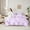Purple, variant on Castle Fairy Safari Tiger Wildlife Twin Bedding Sets 7-Piece for Children Teens Adults,Jungle Animal Bedding Comforter Set Microfiber,Starry Sky Moon Breathable Sheet Sets,Microfiber Bedroom Decor