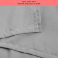 thumbnail image 4 of Solid Color Bed Sheet with Pillowcases Bedding Set for Home Hotel(200*230cm, Grey), 4 of 8