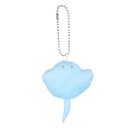 BAELLERT Lovely Fish Plush Pendant Cartoon Animal Devil Rays Doll Plushies Ornament Soft Stuffed Animal Purse Charms Keychain Pendant Girl Toy Gifts