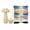 03, variant on Darning Mushroom Wooden Sewing Tool Darner Kit for Darning Needle Holes in Clothes Pants Sweaters Crafts