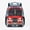 Fire Truck, variant on Honeycomb Bee Pattern Toddler Backpack for Cute Boy Girl Age 4-6, 13.5" Preschool Kindergarten Bag, Waterproof Breathable School Pack with Padded Back