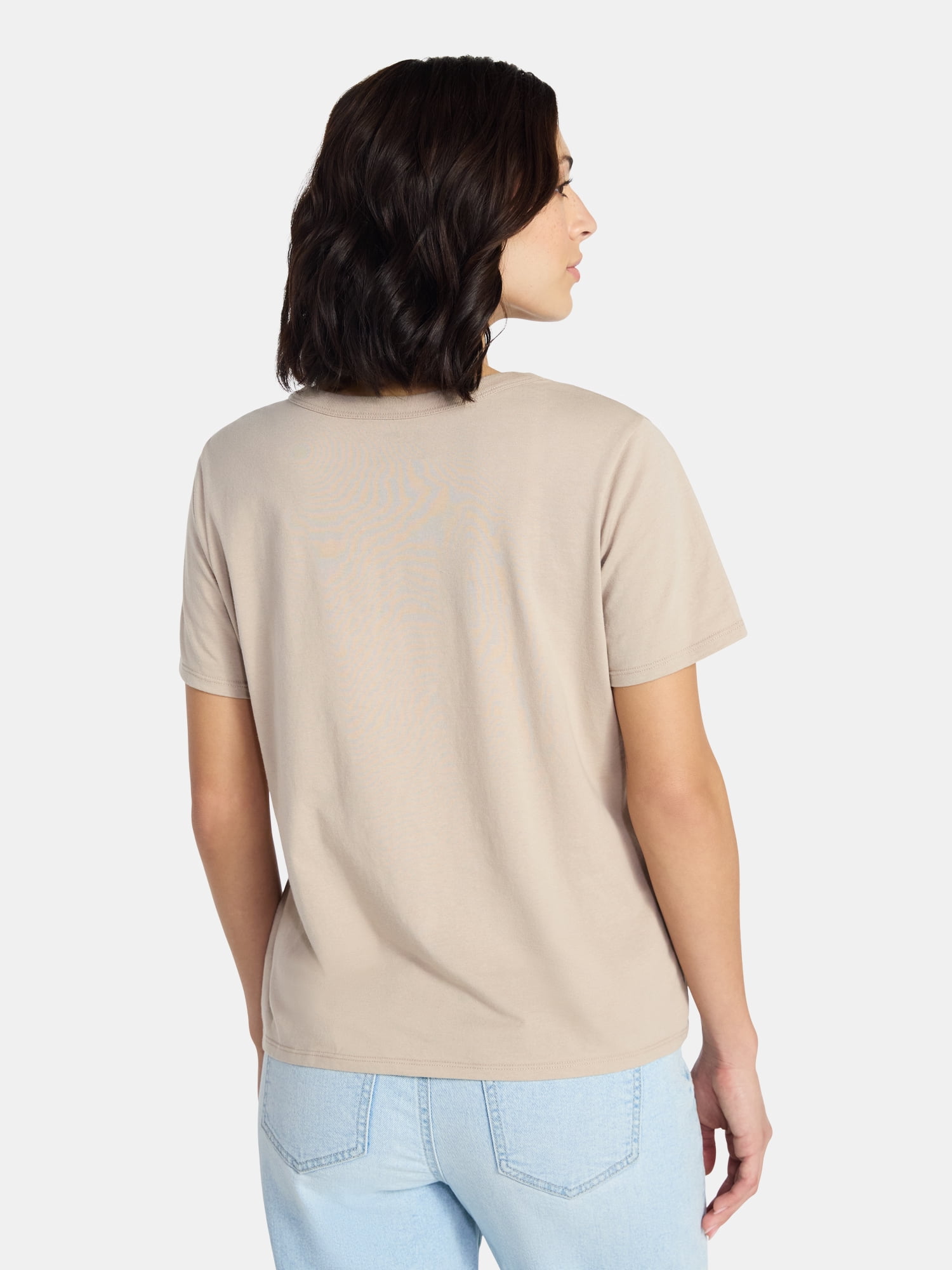 We Listen Women’s Graphic Tee with Short Sleeves, Sizes XXS-XXL