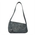 thumbnail image 1 of MesaSe Women Shoulder Bag Underarm Bag Magnet Button Closure Solid Color Pin Decor Smooth Large Capacity Decorative Lady Handbag, 1 of 11