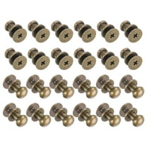 24pcs 0.26'' x 0.31'' Mini Round Knobs, Small Drawer Pulls, Cabinet Knobs Handles Pulls, Bronze