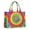 Rainbow Tie Dye-1, variant on Large Capacity Tote Bag,Colorful Tie Dye Symmetric Pattern Handbag Fashion Luxury Tote Bag,15.7"x13"x 5.1" Inches,Laptop Compatible