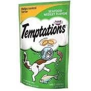 Whiskas Seafood Temptation Treat for Cats-12 Pack [Set of 12]