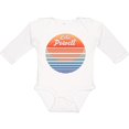 thumbnail image 3 of Inktastic Lake Powell Retro Sunset Boys or Girls Long Sleeve Baby Bodysuit, 3 of 5