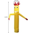 thumbnail image 6 of Miumaeov 10 Foot Tall Inflatable Tube Man Air Powered Dancing Puppet Guy for Outdoor Advertising Yellow, 6 of 11