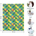 thumbnail image 4 of Colorful Cartoon Dinosaurs FlyingReptiles Pattern Blanket,Comfortable Soft Lamb Wool Throw Blanket,All Season,Warm Lightweight Blankets for Sofa Bed Couch Living Room Chair,30"x40", 4 of 4