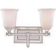 thumbnail image 2 of 2 Light Transitional Bathroom Light Fixture-Brushed Nickel Finish Bailey Street Home 71-Bel-565186, 2 of 3