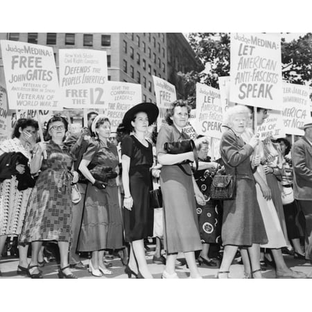 Wives Of Defendants In The 'Foley Square Trial' Of American Communists