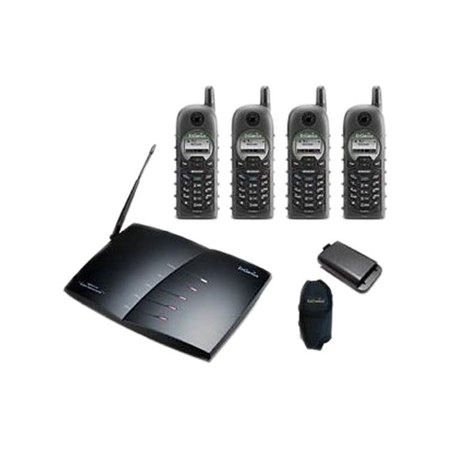 UPC: 0655216003835 | EnGenius DURAFON PRO-PIA 902-928 MHz (Base Unit) 902-928 MHz (Portable Handset) 4X Handsets Multi-Line Long Range Industrial Cordless Phone System