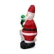 thumbnail image 3 of Billuyoard Feliz Navidad Inflable Papá Noel Adorno de luz Vacaciones de invierno Interior Patio exterior Decoración iluminada LED Prop Adultos Kits de decoración para fiestas Enchufe de EE. UU., 3 of 6