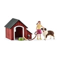 thumbnail image 2 of Schleich Farm World, juguetes de animales para niñas y niños de 3 a 8 años, juego de 5 piezas, perrera de perr Schleich Schleich, 2 of 2