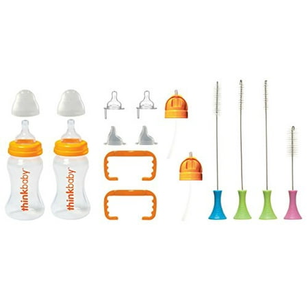 Thinkbaby All In One Bottle Set with Cleaning Brush Set