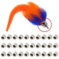 thumbnail image 3 of 60 Piezas para Atar Moscas, Máscaras de Peces, Streamer, Señuelos , Ojos de para en Exteriores Zulema Máscaras de peces para atar moscas, 3 of 4
