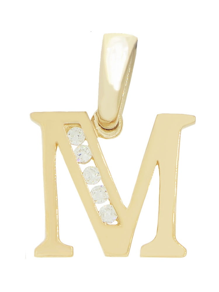Mireval Sterling Silver Large Script Initial J Charm 21 x 11mm