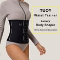thumbnail image 4 of TUOY Corset Waist Trainer for Women Tummy Control Body Shaper Workout Shapewear for Men, 4 of 9