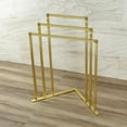thumbnail image 2 of Kingston Brass  Edenscape Freestanding 3-Tier Towel Rack Brushed Brass Brushed, 2 of 5