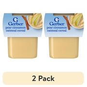 (2 pack) Gerber 2nd Foods Breakfast & Dinner Puree Classics Baby Food, Variety Pack, 4 oz Tub (16 Pack)
