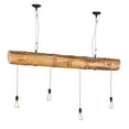 thumbnail image 2 of Meyda Tiffany 152205 Hounds Tooth 4 Light 66" Wide Abstract Linear Pendant - Steel /, 2 of 4