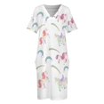 thumbnail image 4 of Vestido de noche holgado con bolsillo para mujer vestido de boda para invitados bonito mágico io Pastel Kawaii, 4 of 7