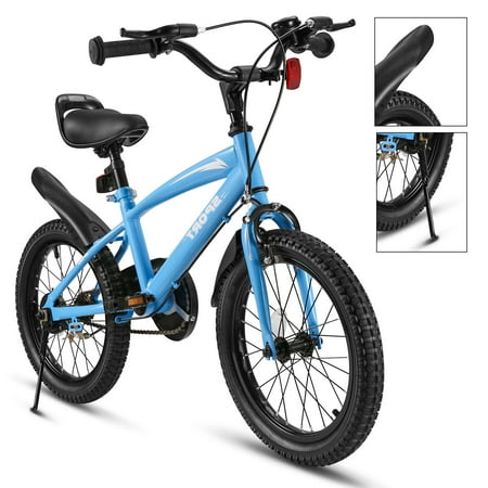 Naipo 16  Kids Girls and Boys Blue Bike for Age 4-8 Years Old