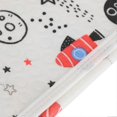 thumbnail image 3 of Waterproof Changing Pad Liner Washable Breathable Cotton Diaper Changing Pad 80x100cmSpaceship Type, 3 of 5
