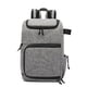 thumbnail image 3 of Bolsa Impermeable para Cámara, Mochila para Cámara Fotográfica, para Portátil, DSLR, Bolsa de Viaje Portátil para Lentes, Bolsa de Vídeo, Color Gris, 3 of 5