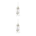 thumbnail image 1 of Wosthever Crystal Suncatcher Colgante Rainbow Prisms Wind Chime para decoración al aire libre Type2 NO2, 1 of 6