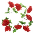 thumbnail image 3 of Elegante Chrysanthemen Blumengirlande Blumenranke Blumenkette Für Grabdekoration Und Wohnkultur, Aus Seiden 1 Soledad Guirnalda de flores de crisantemo, 3 of 10