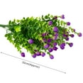 thumbnail image 6 of Artificial Flower Realistic Looking No-Maintain Required Plastic Vivid Artificial Plant Fake Flower Photography Prop Birthday Gift, 6 of 7