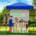 thumbnail image 2 of INTER HUT 6x4 Pop up Portable Canopy Tent, Instant Folding Sun Shelter with Carry Bag, Blue, 2 of 8
