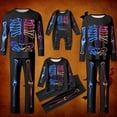 thumbnail image 2 of QTSHPN Family Matching Halloween Pajamas Set Long Sleeve Top and Pants Cozy Home Loungewear Comfortable Pajamas, 2 of 5