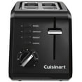 thumbnail image 2 of Cuisinart® 2-Slice Compact Toaster, Black with Reheat, Defrost, and Bagel Controls, 2 of 3