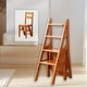 thumbnail image 1 of Silla de Escalera Plegable Perfecl Multifuncional 4 Niveles Marrón, 1 of 8