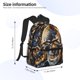 thumbnail image 2 of Fotbe Fiery Skull Trio Mochila Ligera Casual para Laptop para Hombres y Mujeres, Mochila Impermeable de Uso Diario, Mochila para Universidad, 2 of 6
