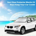 thumbnail image 6 of For X1 X3 X5 X7 Sunshade Windshield Sun Shade  Insulated Front Window Shield Windshield Cover Sun Visor Protector Privacy UV Reflector Blocks Heat, 6 of 6