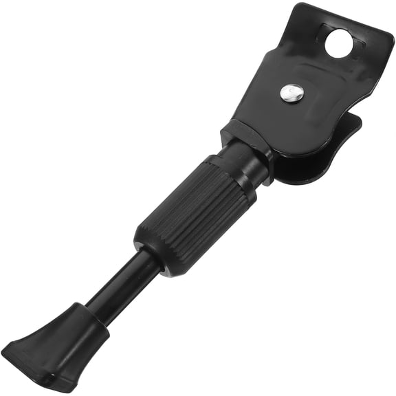 Hieromout 14 Inch Black Aluminum Alloy Bike Kickstand, Road Bike Parking Support Leg Stand for Stability
