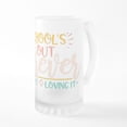 thumbnail image 7 of CafePress - School's Out Forever, Retired Teacher Last Day Of - 16 oz Frosted Glass Beer Mug, 7 of 7