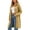 (Type 12)Yellow, variant on Patlollav Women Coats Plus Size Winter Warm Loose Plush Zip Hooded Jacket Coat