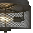 thumbnail image 3 of Westinghouse Lighting - Morrison - Two Light Flush Mount  Oil Rubbed Bronze, 3 of 5