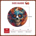 thumbnail image 2 of Sikiie Colorful Floral Skull A Christmas Tree Skirt, Christmas Tree Decorations, Christmas Decor, Tree Mat Decoration(30-48IN)-30", 2 of 6