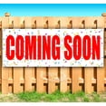 thumbnail image 1 of Coming Soon 13 oz Vinyl Banner With Metal Grommets, 1 of 4