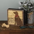 thumbnail image 3 of Primitives by Kathy Distressed Box Sign, 6.5"L x 6"W, One Dog, 3 of 3