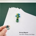 thumbnail image 2 of Mini Vase Magnets for Fridge, 10pack Cute Tiny Magnetic Glass Vases Refrigerator Accessories, Real Flowers Pot Magnet, Funny Aesthetic Plant Pot Locker Office Kitchen Decoration, Small Magnet Bud, 2 of 6