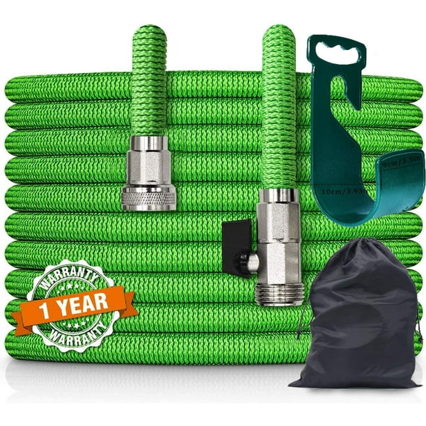 Expandable Garden Hose - Lightweight Kink Free Flexible Water Hose with